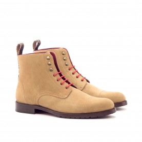 Women's Lace Up Captoe Boot 2